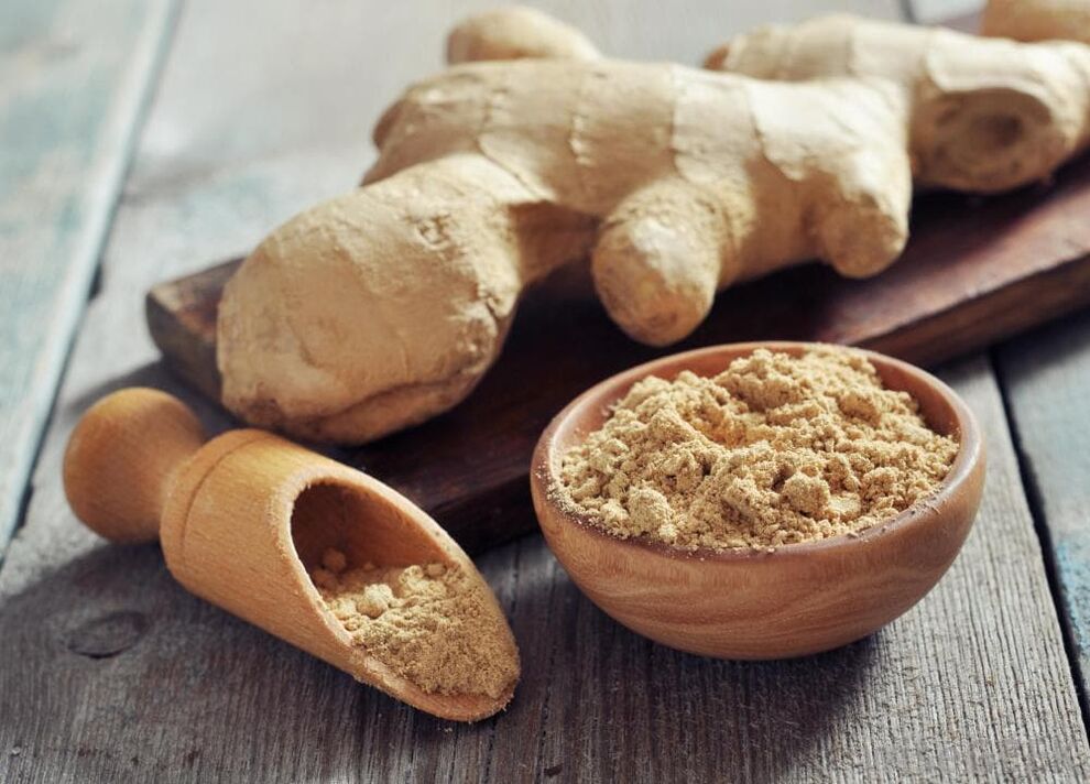 Ginger treats male muscle pain