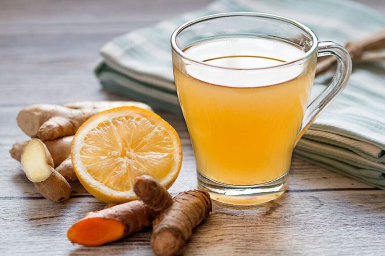 Ginger tea - a therapeutic drink that increases the potency of a man's diet
